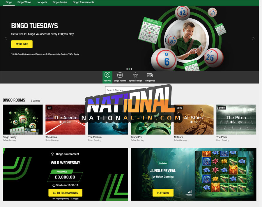 national Games and Providers